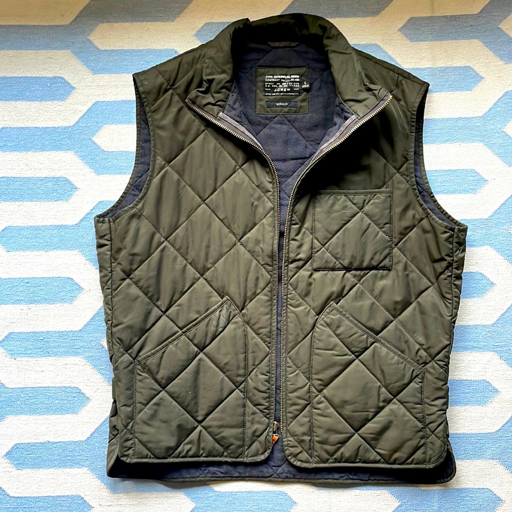 J Crew mens vest